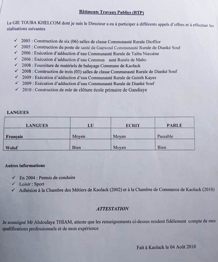 CV BTP